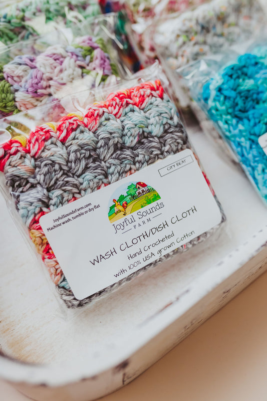 Hand Crocheted Washcloth/Dishcloth