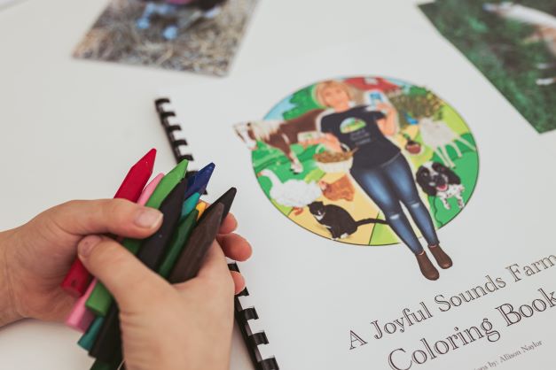 Farm Coloring Book