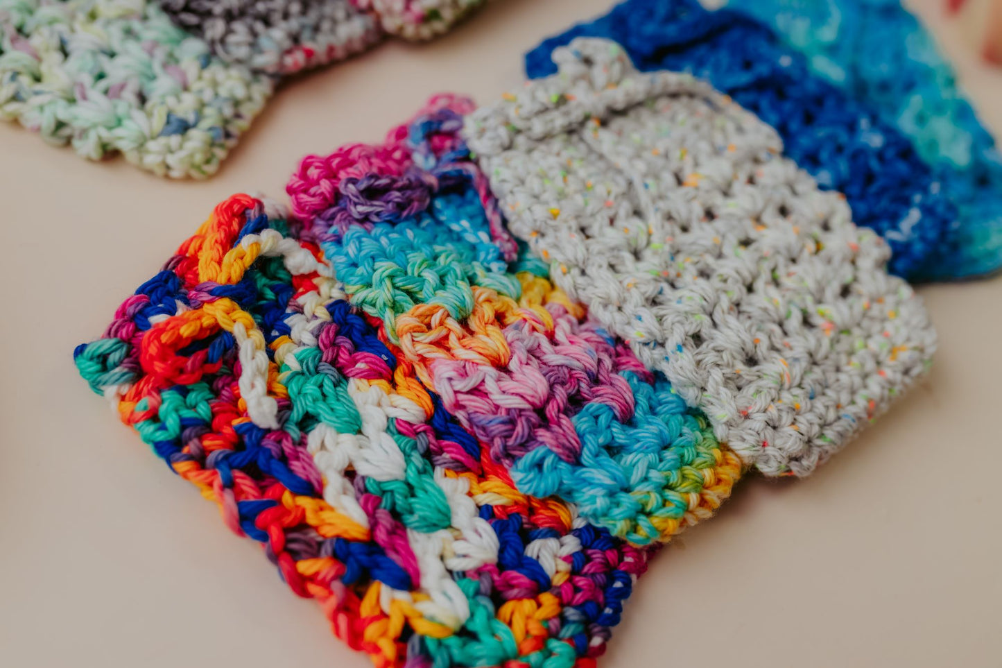 Hand Crocheted Soap Bag