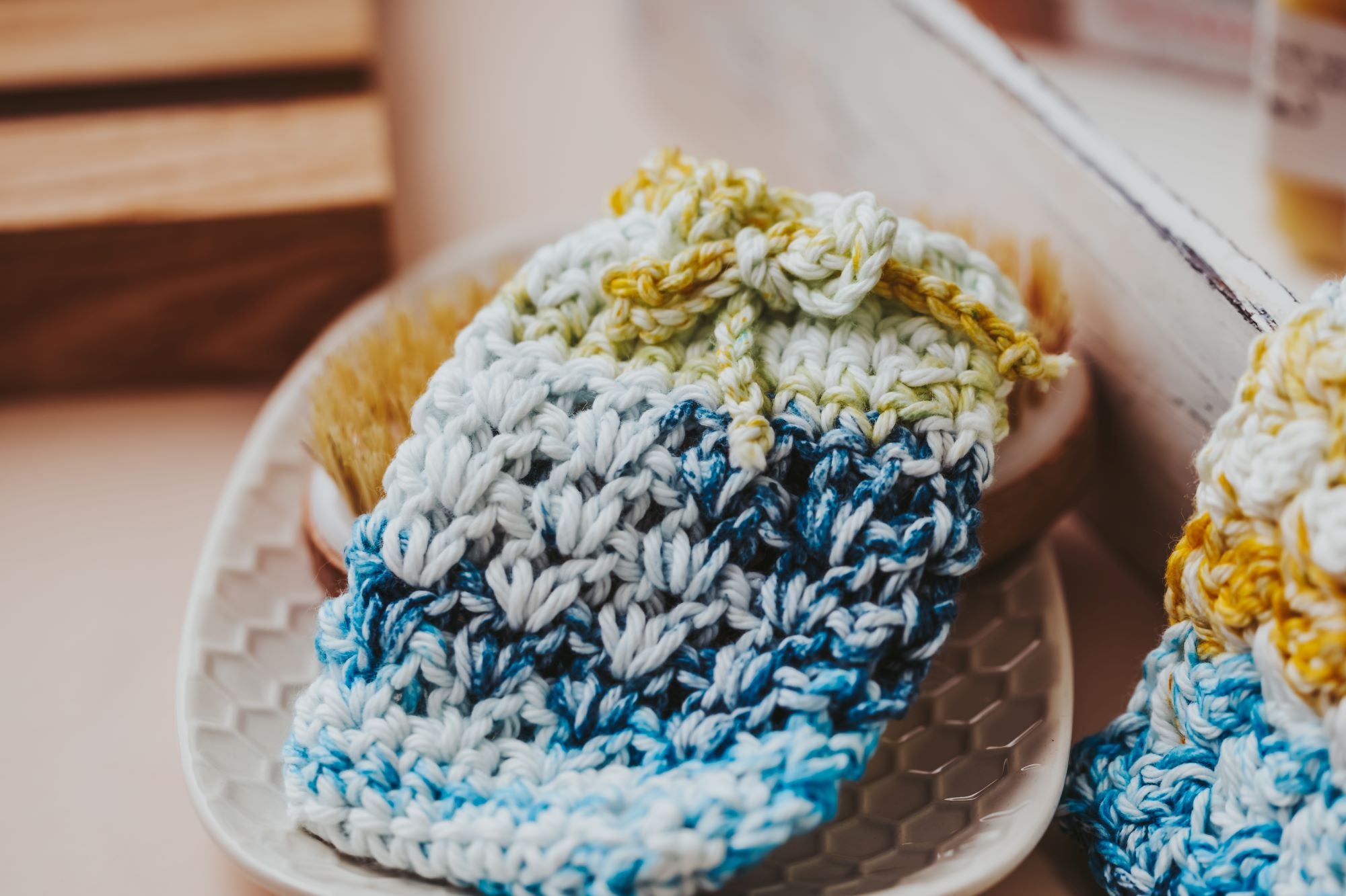 10 Quick Soap Saver Bag Free Crochet Patterns - DIY Magazine | Cotton yarn  crochet pattern, Crochet accessories, Crochet patterns