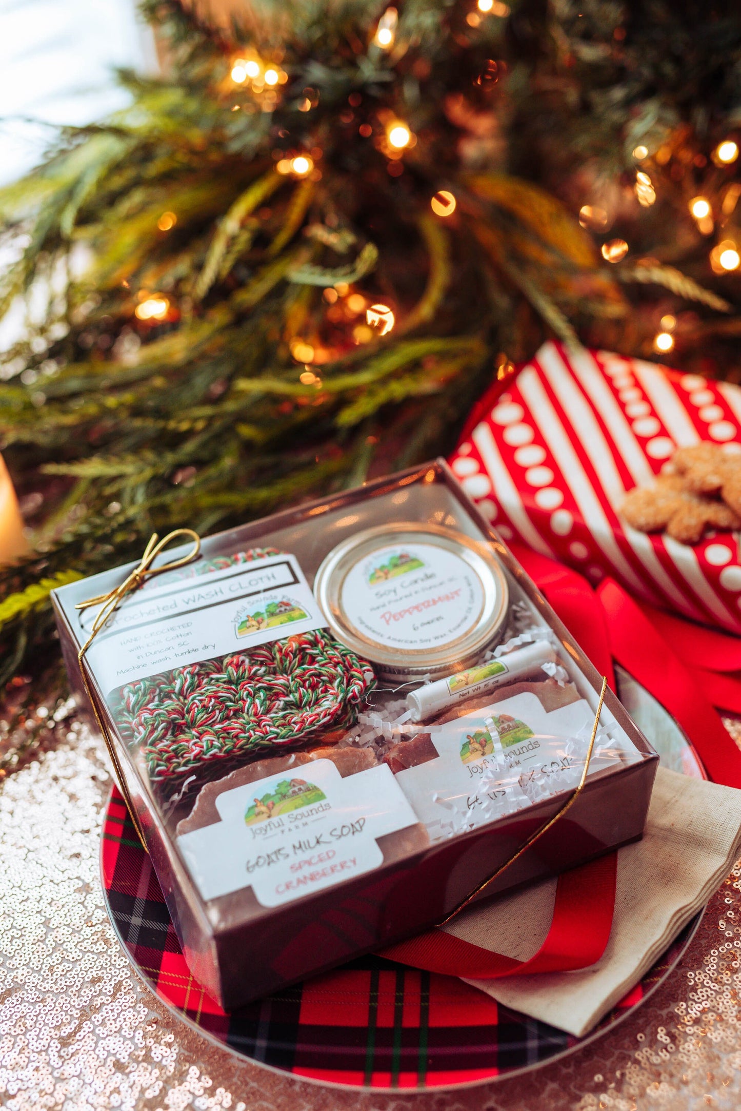 CHRISTMAS Gift Set, Peppermint Soap Gift Set, Homeschool Mom Survival Kit, Appreciation Gift, Self Care